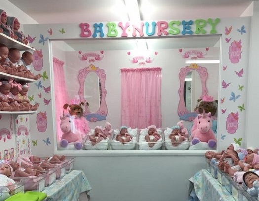 real baby dolls nursery
